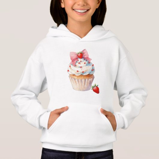 Cupcake hoodie (Vorderseite)