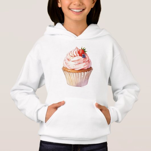 Cupcake hoodie (Vorderseite)