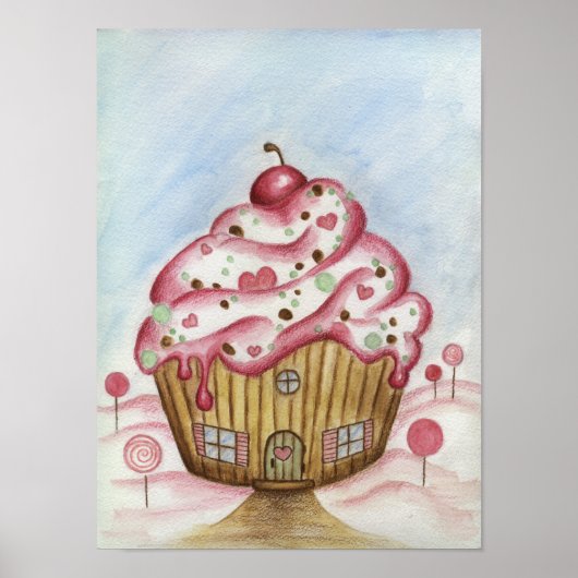 Cupcake House Poster (Vorne)