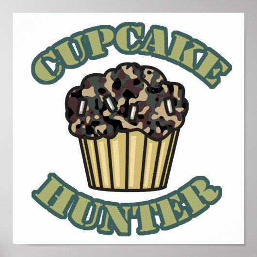 Cupcake Hunter Poster (Vorne)