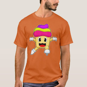 Cupcake Ice Skaten Ice Skate T-Shirt
