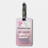 Cupcake - Iss Me Gepäckanhänger (Rückseite vertikal)