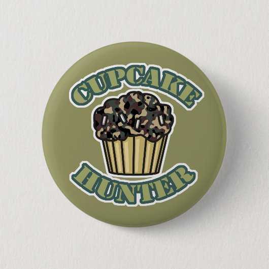 Cupcake-Jäger Button (Vorderseite)