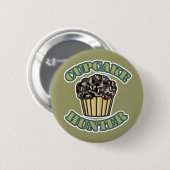 Cupcake-Jäger Button (Vorne & Hinten)