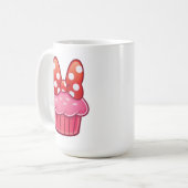 Cupcake Kaffeetasse (Vorderseite Links)