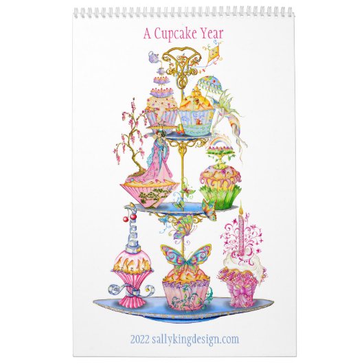 Cupcake-Kalender 2024 Kalender (Titelbild)