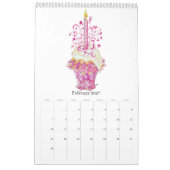 Cupcake-Kalender 2024 Kalender (Feb 2027)
