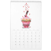 Cupcake-Kalender 2024 Kalender (Mär 2026)
