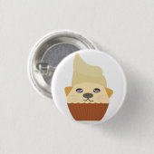 Cupcake Katty Button (Vorne & Hinten)