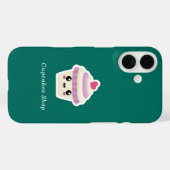 Cupcake Kawaii Phone Case (Rückseite (Horizontal))