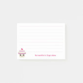 Cupcake Kawaii Post-it Klebezettel (Vorderseite)