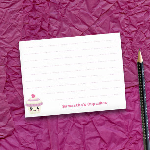 Cupcake Kawaii Post-it Klebezettel