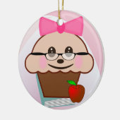 Cupcake Keramikornament (Links)