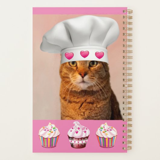 Cupcake Kitty Planer (Rückseite)