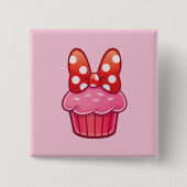Cupcake-Knopf Button (Vorderseite)