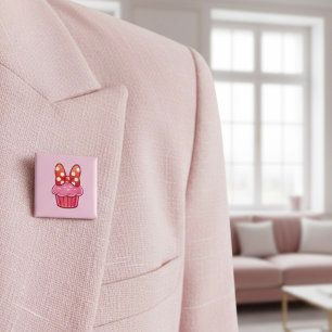 Cupcake-Knopf Button