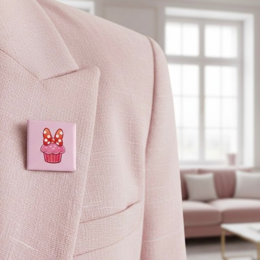 Cupcake-Knopf Button
