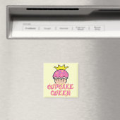 Cupcake-Königin Magnet (In Situ (Geschirrspüler))