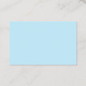 Cupcake Kuchen Bäckerei Light Blue Kundenloytion Treuekarte (Rückseite)