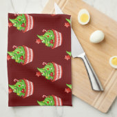 Cupcake Küchentuch (Viertel Falte)