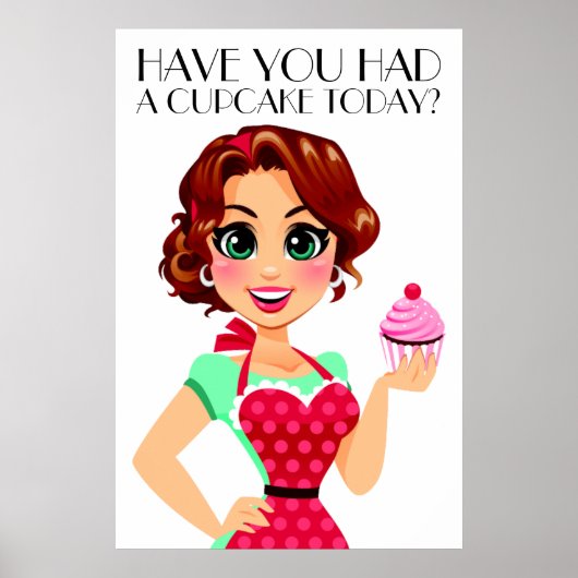 Cupcake Lady Signature Line Poster (Vorne)