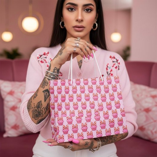 Cupcake Large Gift Bag Große Geschenktüte