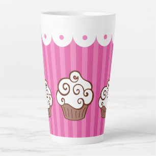 Cupcake Latte Tasse