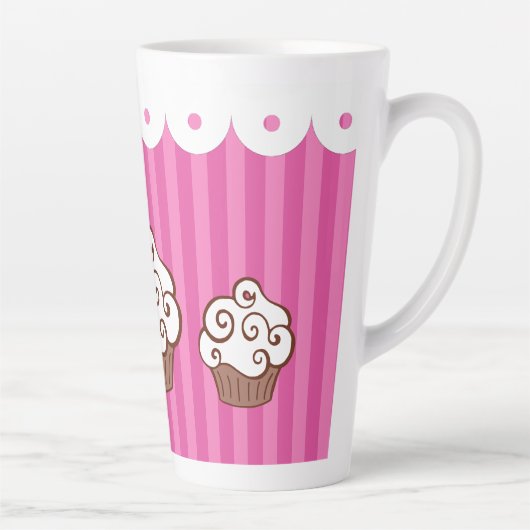 Cupcake Latte Tasse (Rechts)