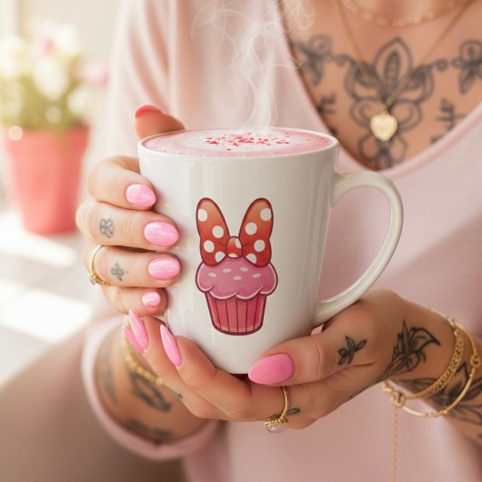 Cupcake-Latte-Tasse Milchtasse