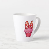 Cupcake-Latte-Tasse Milchtasse (Rechte Ecke)