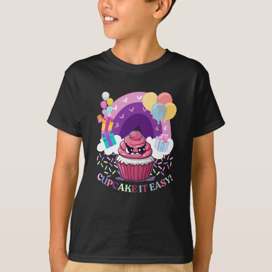 Cupcake leicht T-Shirt (Vorderseite)