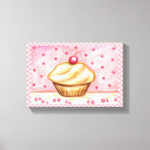 Cupcake Leinwand Printmedien (Vorderseite)