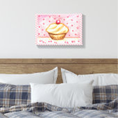 Cupcake Leinwand Printmedien (Insitu (Schlafzimmer))