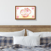 Cupcake Leinwand Printmedien (Insitu (Schlafzimmer))