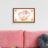Cupcake Leinwand Printmedien (Insitu (Wohnzimmer))