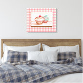 Cupcake Leinwand Printmedien (Insitu (Schlafzimmer))