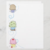 Cupcake Letterhead (Vorne/Hinten)