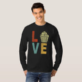 Cupcake Liebe Funny Baking Cupcake Baker Cupcake R T-Shirt (Vorne ganz)