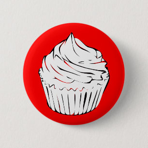 Cupcake-Locken Button