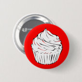 Cupcake-Locken Button (Vorne & Hinten)