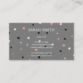 Cupcake Logo Bakery Koch, niedlich Visitenkarte (Rückseite)