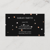 Cupcake Logo Bakery Koch, niedlich Visitenkarte (Rückseite)