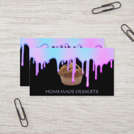 Cupcake Logo Bakery Koch, niedlich Visitenkarte