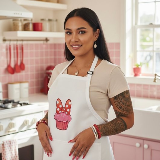 Cupcake Long Apron Lange Schürze