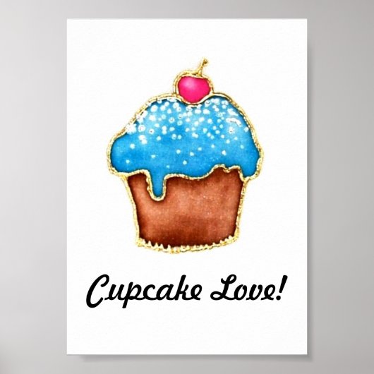Cupcake Love Poster (Vorne)