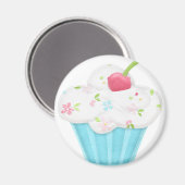 Cupcake Magnet (Vorderseite/Rückseite)