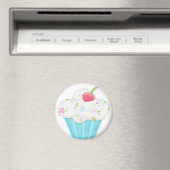 Cupcake Magnet (In Situ (Geschirrspüler))