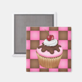 Cupcake Magnet (Vorderseite/Rückseite)