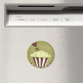 Cupcake Magnet (In Situ (Geschirrspüler))