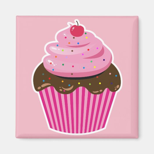 Cupcake Magnet (Vorne)